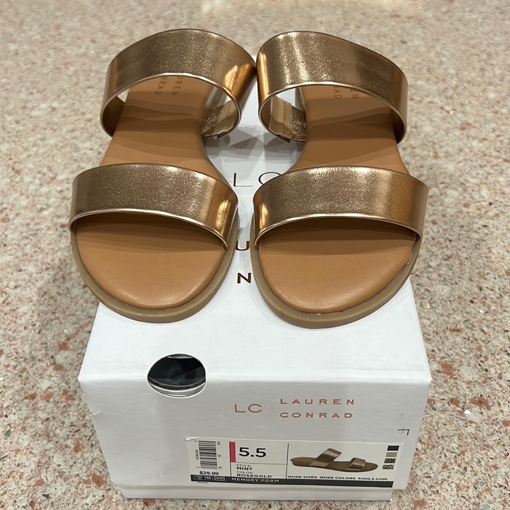 LC Lauren Conrad Women’s Sandals Size 5.5